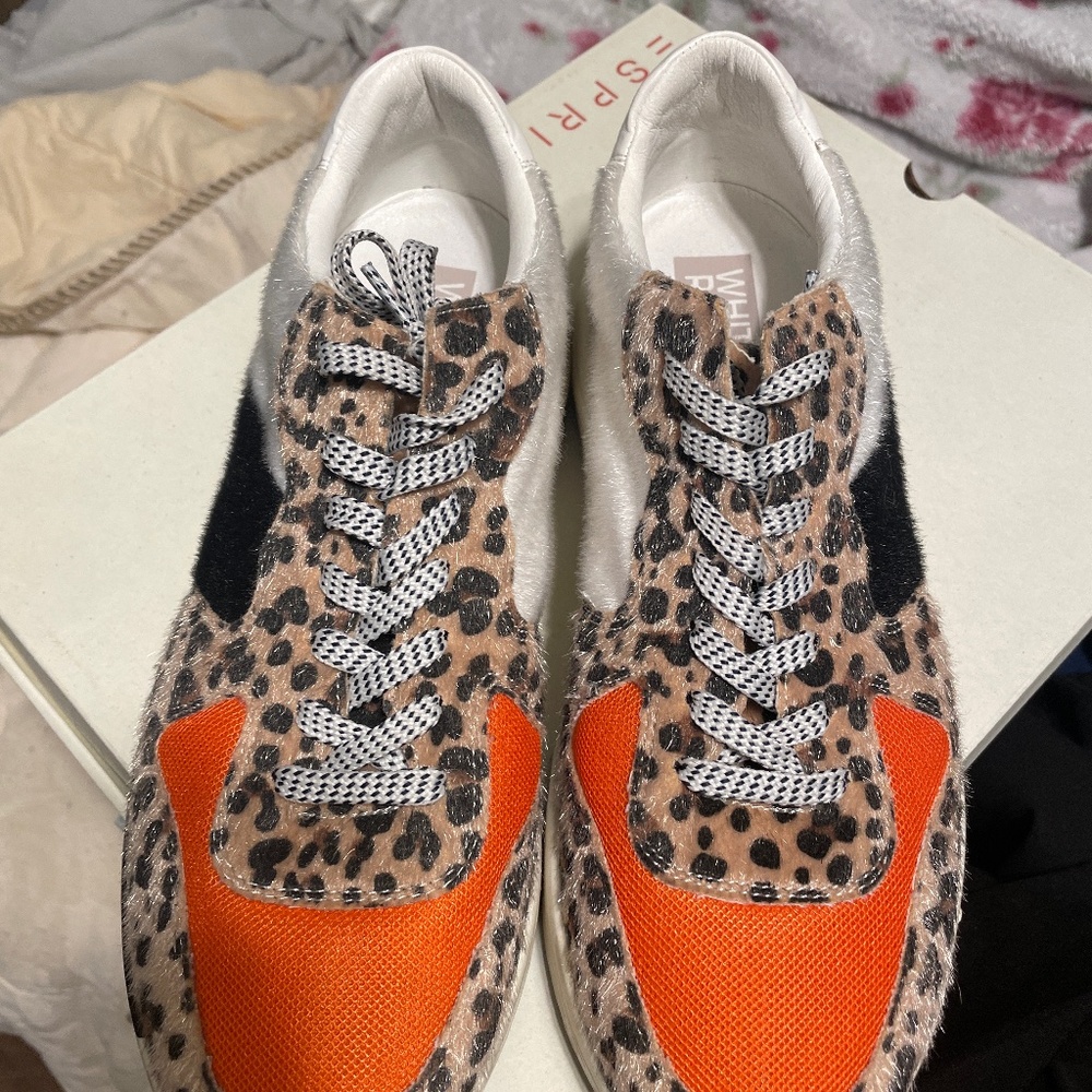 leopard sneakers
